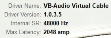 VB Cable Status